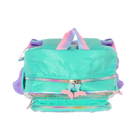 Customise Name Kids Backpack - Mermaid - Girls