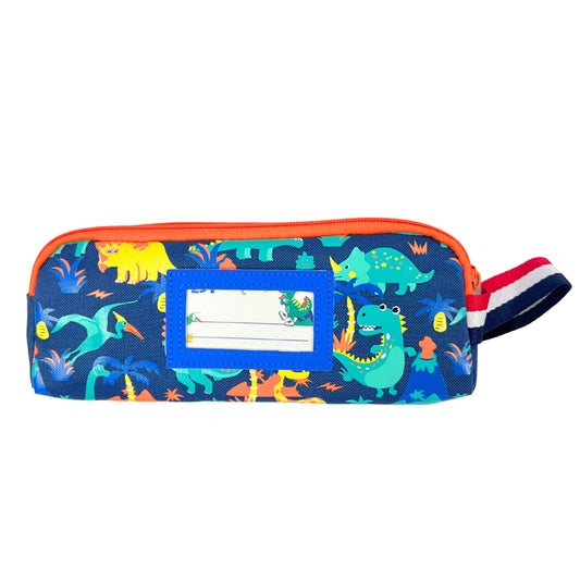 Name Essential Pencil Case - Cool Dino - Boys