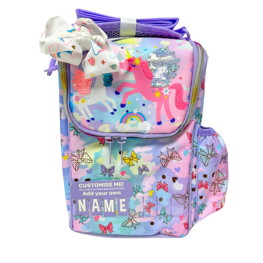 Lunch Bag (Customized Name Edition) - Flying Unicorn - Girls