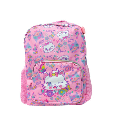 Medium School Backpack - Small Kitty - Girls