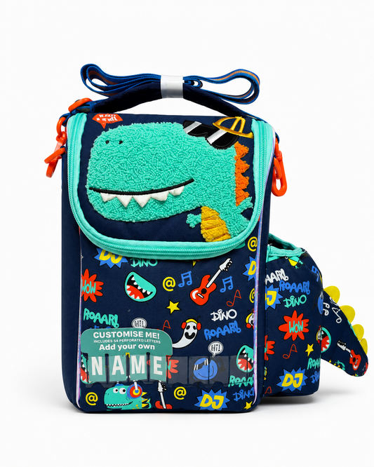 Lunch Bag (Customized Name Edition) - Dino - Boys